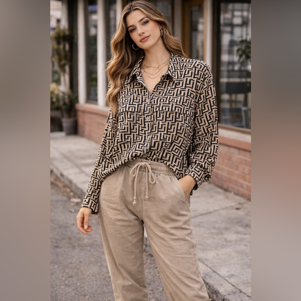 Notations Tan Women's Pants